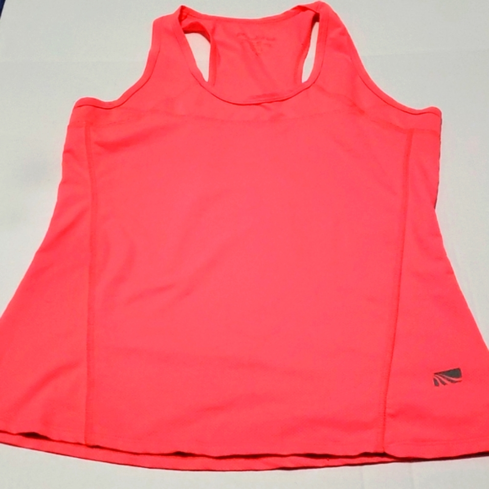 Marika Tek Neon Pink Racerback Athletic Workout Tank Top